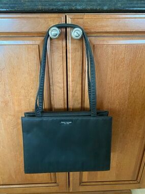 Vintage kate spade Sam Black Nylon Tote